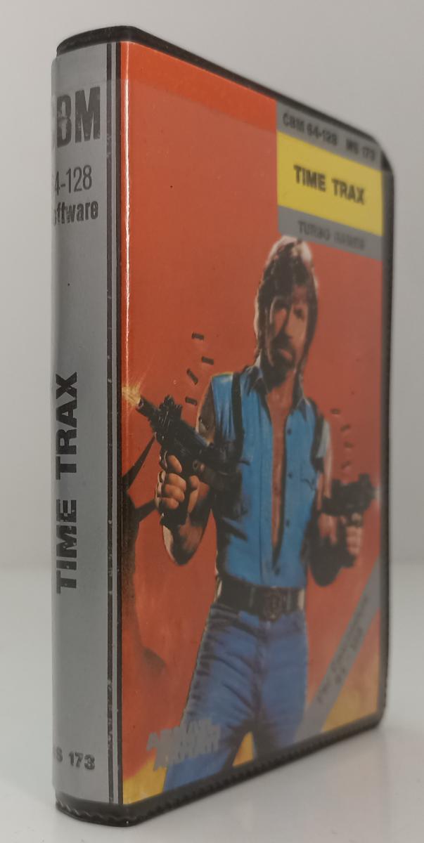 GC- GIOCO TURBO GAMES CASSETTA TIME TRAX CHUCK NORRIS COMMODORE 64 CBM - GTTS39