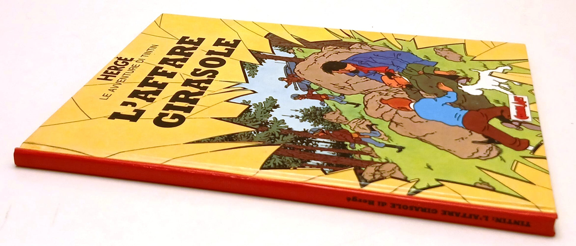 FV- LE AVVENTURE DI TINTIN L'AFFARE GIRASOLE - HERGE' - COMIC ART - 1991- C- H25