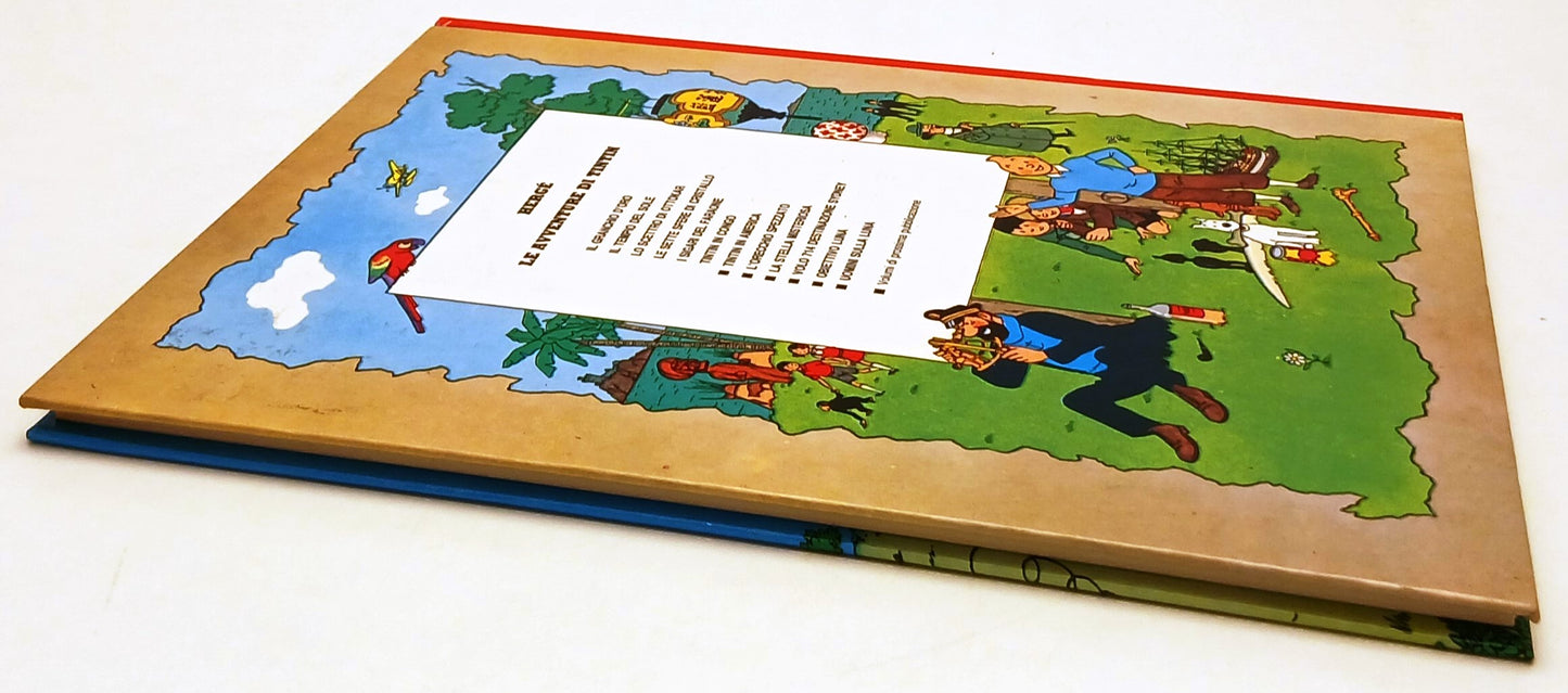 FV- LE AVVENTURE DI TINTIN IN CONGO- HERGE'- COMIC ART GRANDI EROI- 1989- C- H25