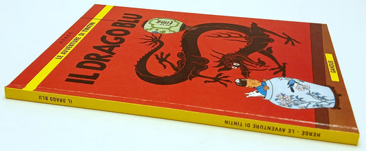 FV- LE AVVENTURE DI TINTIN IL DRAGO BLU - HERGE' - GANDUS -- C- H25