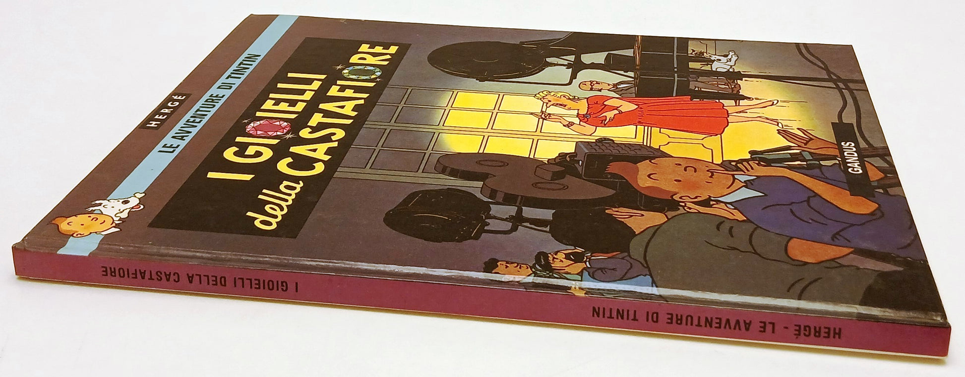 FV- LE AVVENTURE DI TINTIN I GIOIELLI DELLA CASTAFIORE - HERGE'- GANDUS-- C- H25