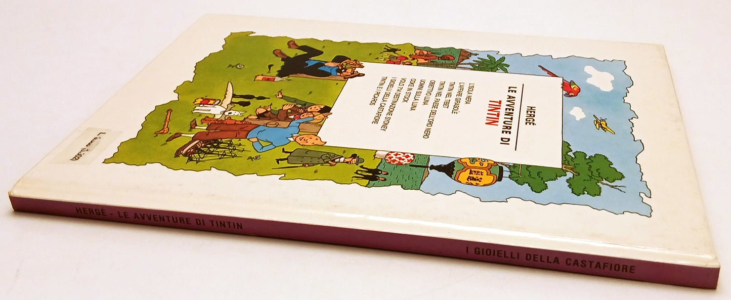 FV- LE AVVENTURE DI TINTIN I GIOIELLI DELLA CASTAFIORE - HERGE'- GANDUS-- C- H25