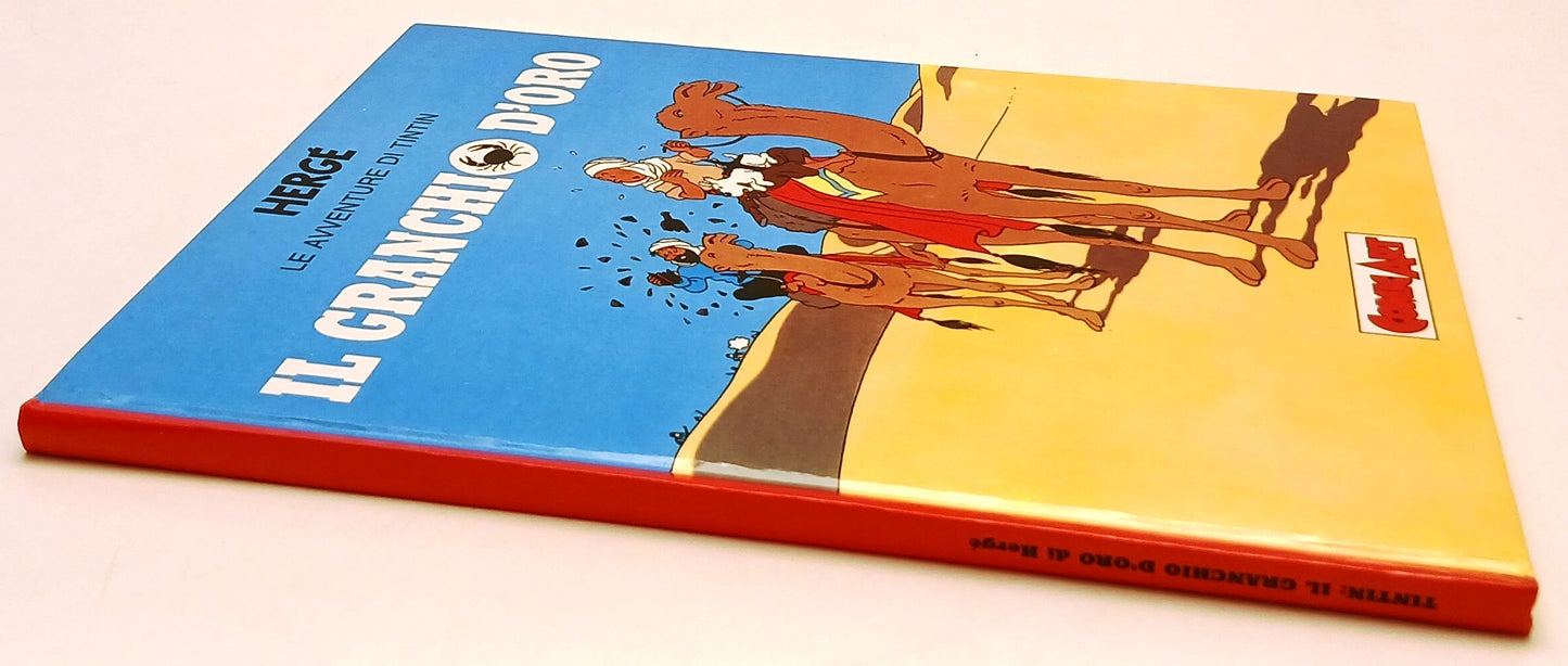 FV- LE AVVENTURE DI TINTIN IL GRANCHIO D'ORO - HERGE' - COMIC ART - 1987- C- H25