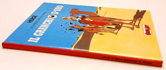 FV- LE AVVENTURE DI TINTIN IL GRANCHIO D'ORO - HERGE' - COMIC ART - 1987- C- H25