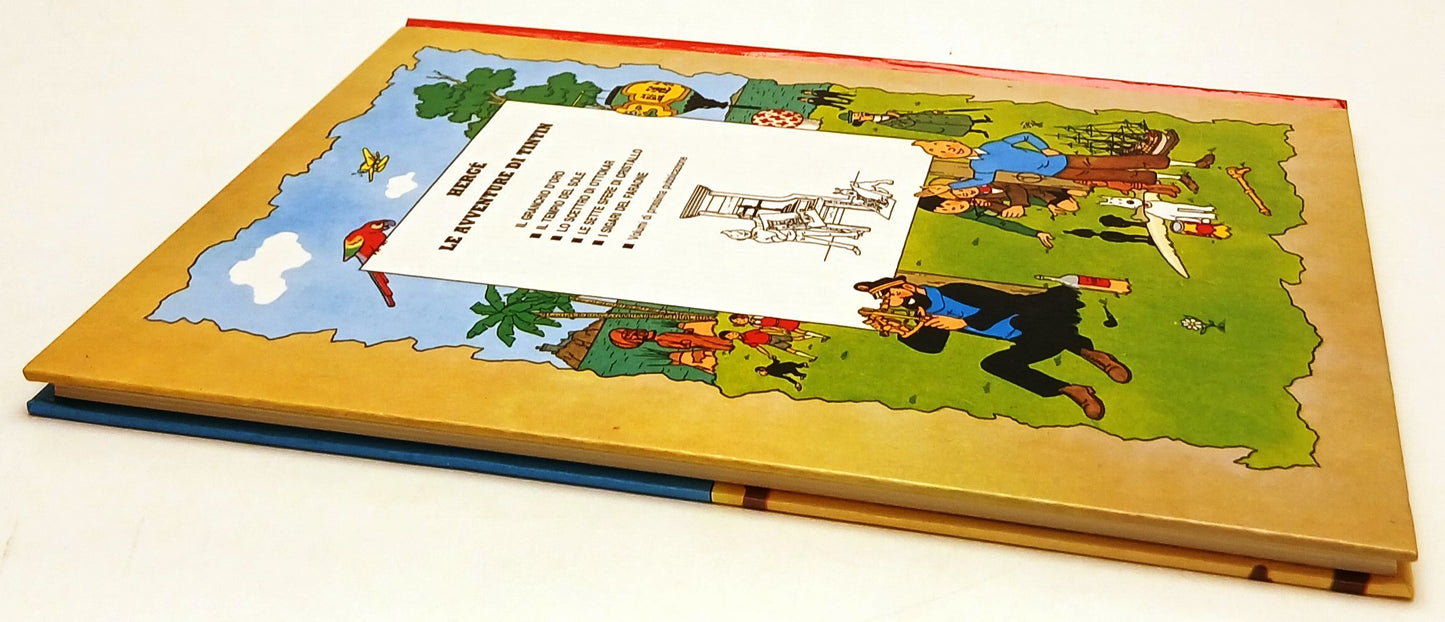 FV- LE AVVENTURE DI TINTIN IL GRANCHIO D'ORO - HERGE' - COMIC ART - 1987- C- H25