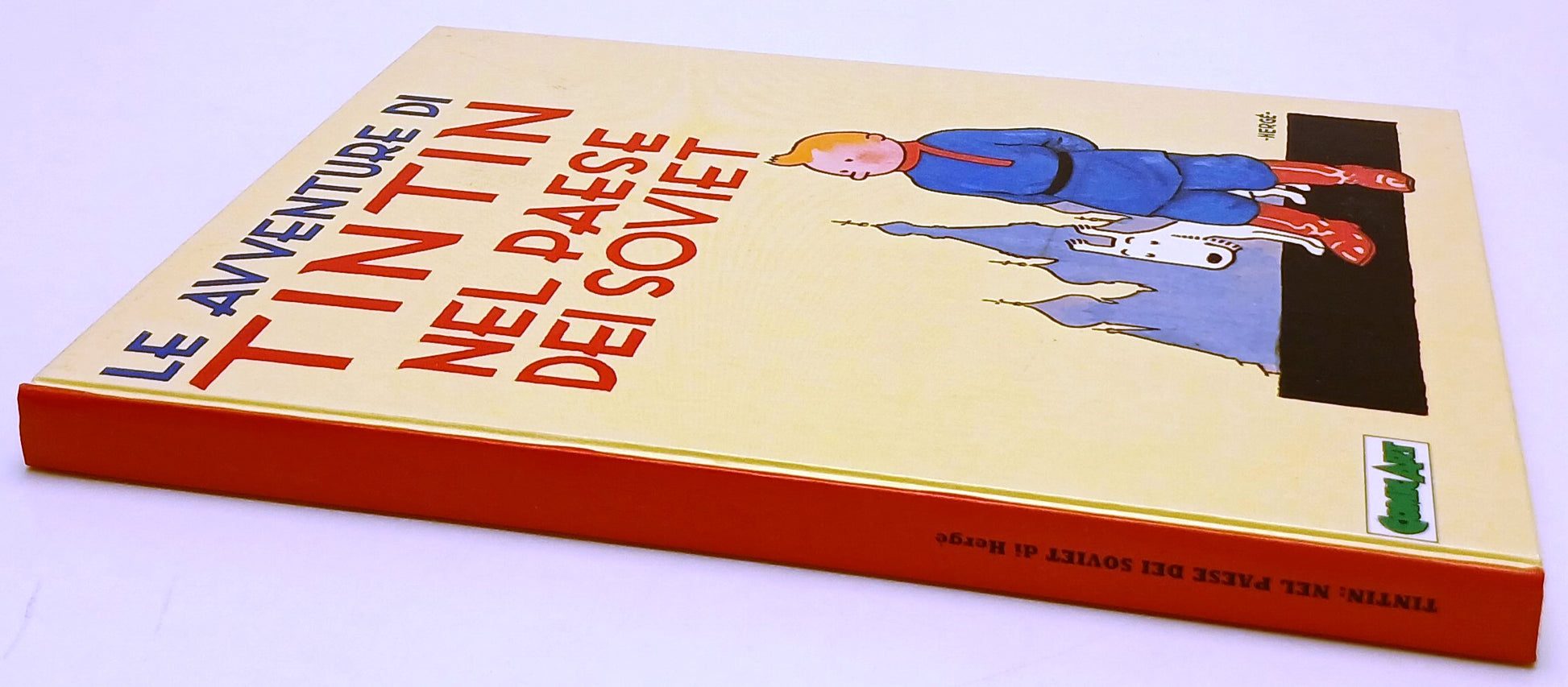 FV- LE AVVENTURE DI TINTIN NEL PAESE DEI SOVIET- HERGE'- COMIC ART- 1990- C- H25