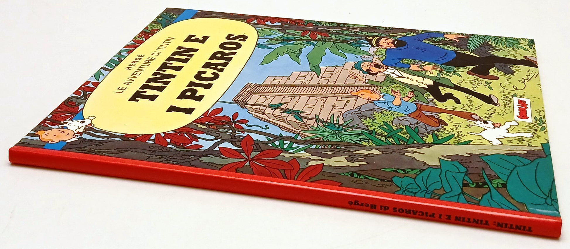 FV- LE AVVENTURE DI TINTIN I PICAROS- HERGE'- COMIC ART GRANDI EROI- 1991- C-H25