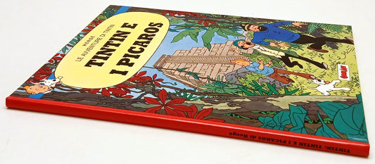 FV- LE AVVENTURE DI TINTIN I PICAROS- HERGE'- COMIC ART GRANDI EROI- 1991- C-H25