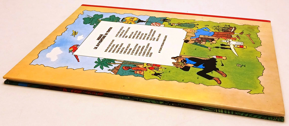 FV- LE AVVENTURE DI TINTIN I PICAROS- HERGE'- COMIC ART GRANDI EROI- 1991- C-H25