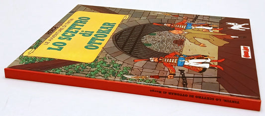 FV- LE AVVENTURE DI TINTIN LO SCETTRO DI OTTOKAR- HERGE'- COMIC ART- 1987- C-H25