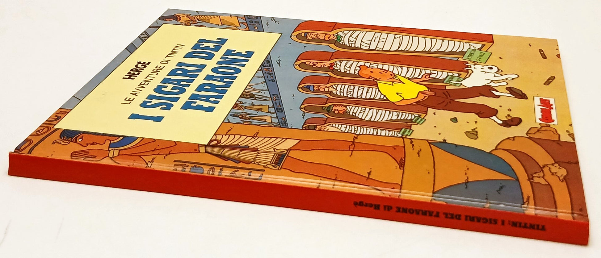 FV- LE AVVENTURE DI TINTIN I SIGARI DEL FARAONE- HERGE'- COMIC ART- 1988- C- H25