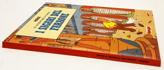 FV- LE AVVENTURE DI TINTIN I SIGARI DEL FARAONE- HERGE'- COMIC ART- 1988- C- H25