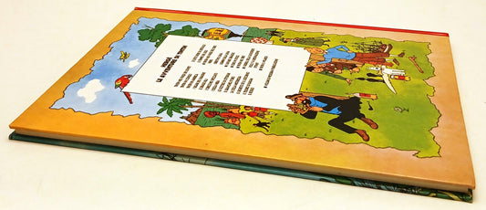 FV- LE AVVENTURE DI TINTIN IL TESORO DI RAKAM IL ROSSO- HERGE'- COMIC ART- C-H25