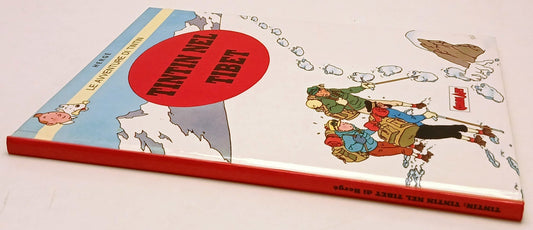 FV- LE AVVENTURE DI TINTIN NEL TIBET - HERGE' - COMIC ART - 1991 - C - H25