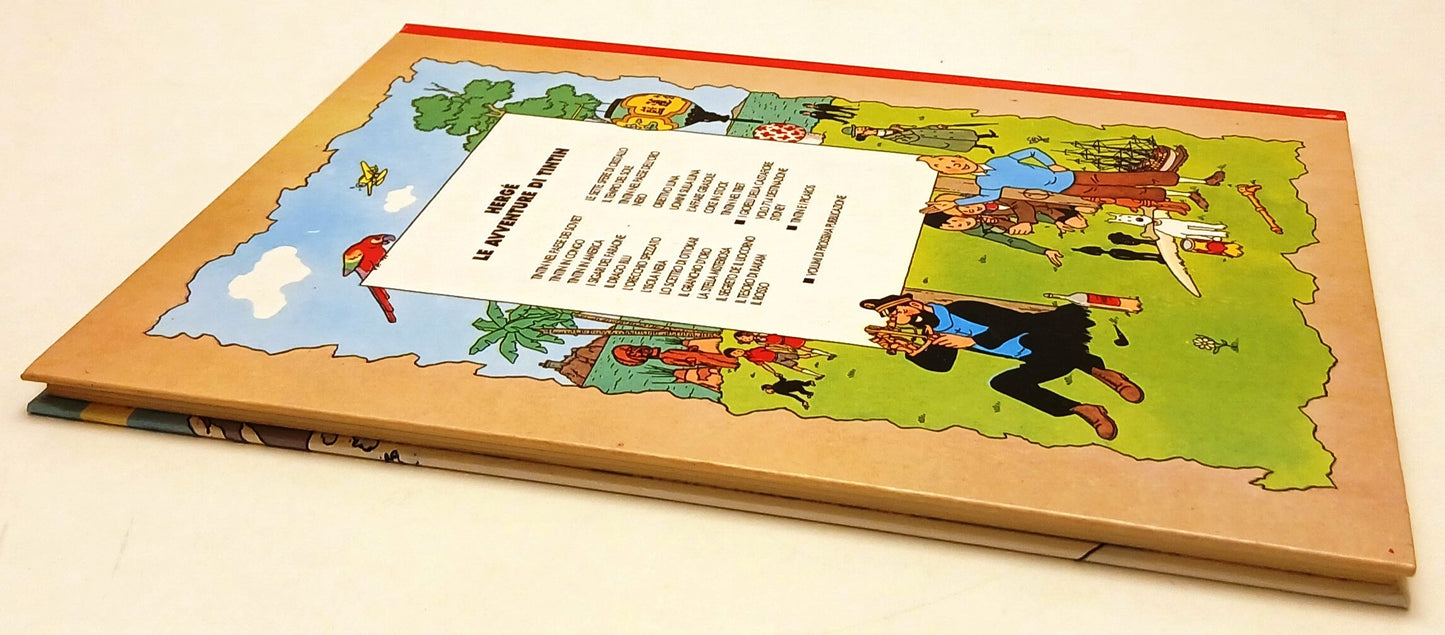 FV- LE AVVENTURE DI TINTIN NEL TIBET - HERGE' - COMIC ART - 1991 - C - H25