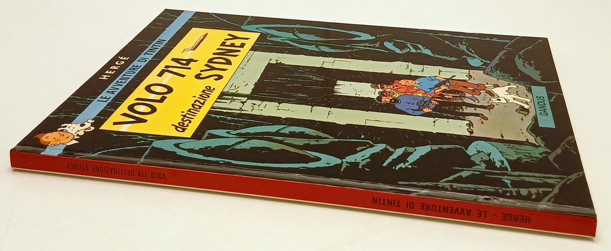 FV- LE AVVENTURE DI TINTIN VOLO 714 DESTINAZIONE SYDNEY- HERGE'- GANDUS-- C- H25