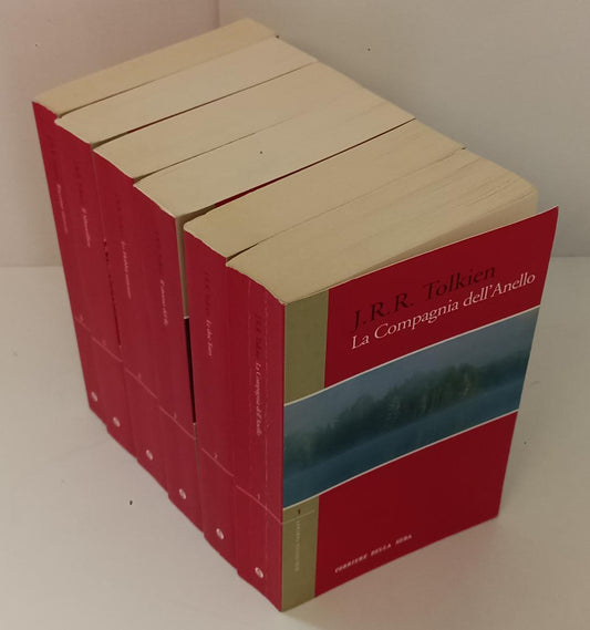 LF- BIBLIOTECA FANTASY 1/6 SIGNORE ANELLI HOBBIT SILMARILLION - TOLKIEN - B- XFS