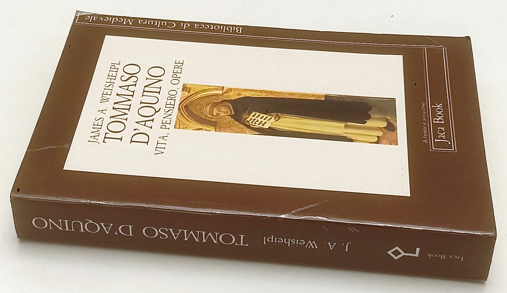 LS- TOMMASO D'AQUINO VITA - JANES A. WEISHEIPL - JACA BOOK --- 1988 - B - XFS