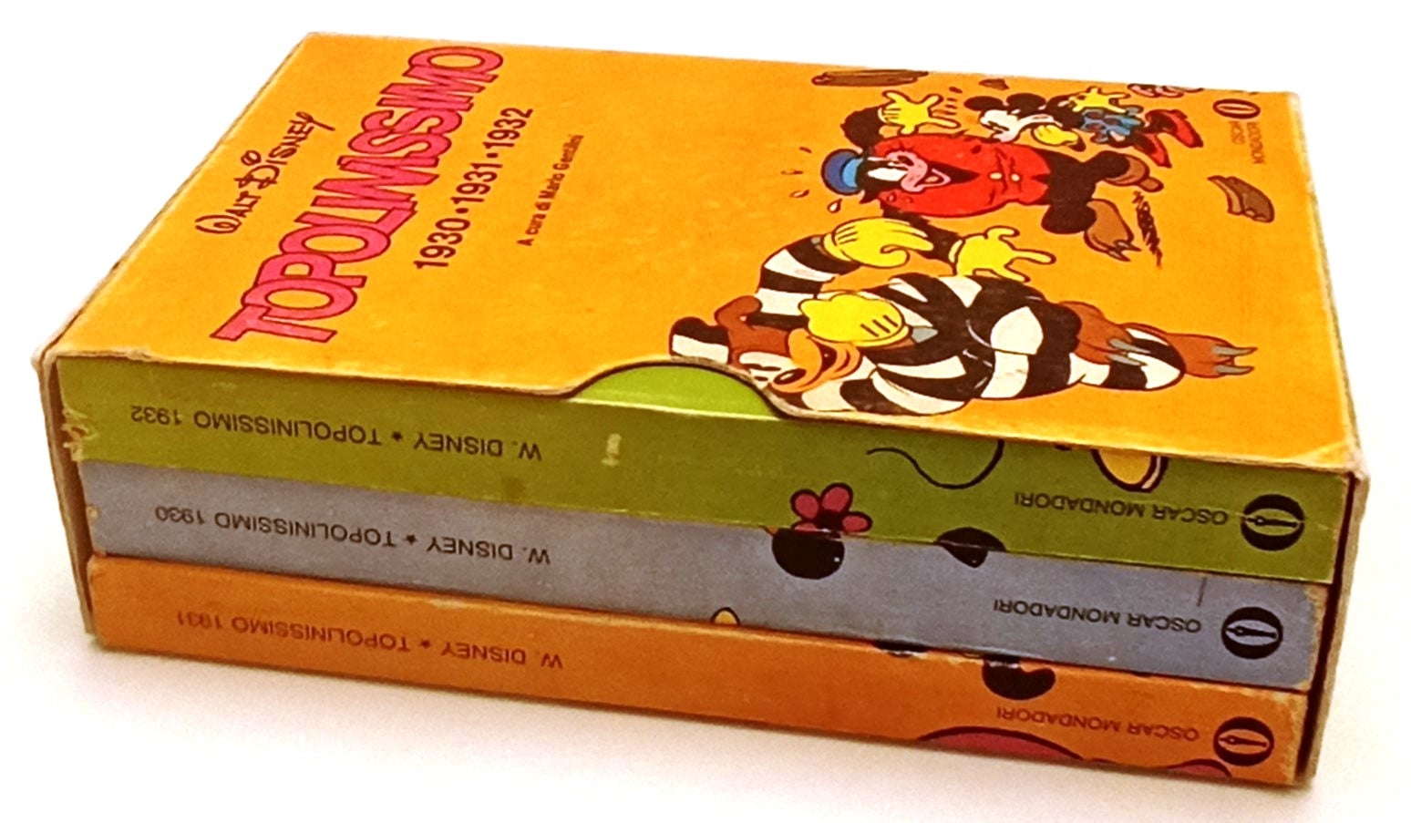 FD- TOPOLINISSIMO 1930 1931 1932 COFANETTO 3 VOLUMI - OSCAR MONDADORI- 1975- F25