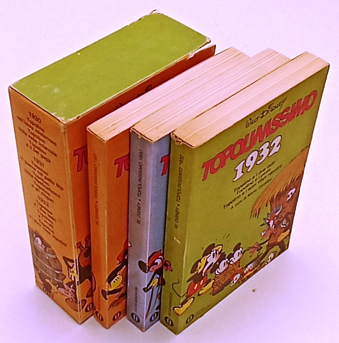 FD- TOPOLINISSIMO 1930 1931 1932 COFANETTO 3 VOLUMI - OSCAR MONDADORI- 1975- F25