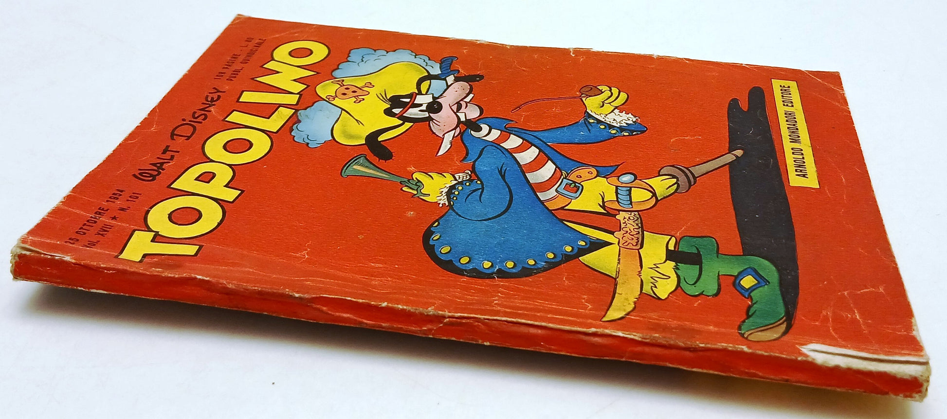 FD- TOPOLINO N.101 LIBRETTO - WALT DISNEY - MONDADORI - 1954 - B - N25