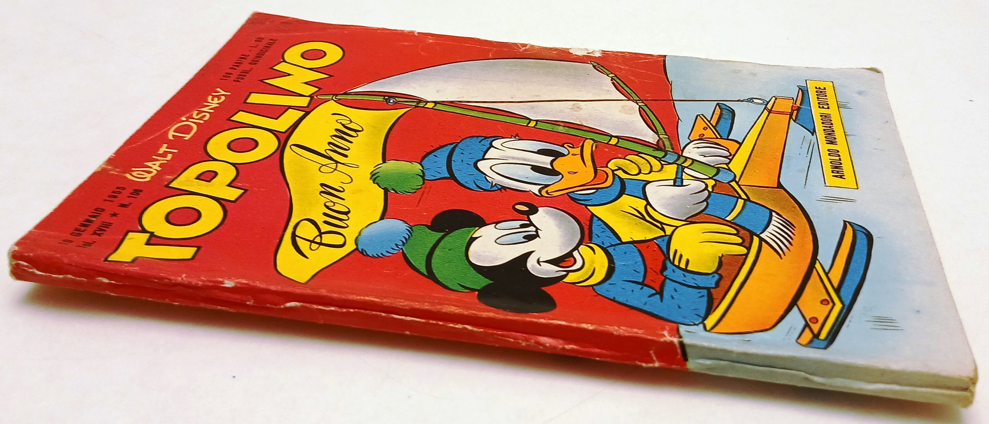 FD- TOPOLINO N.106 LIBRETTO - WALT DISNEY - MONDADORI - 1954 - B - N25