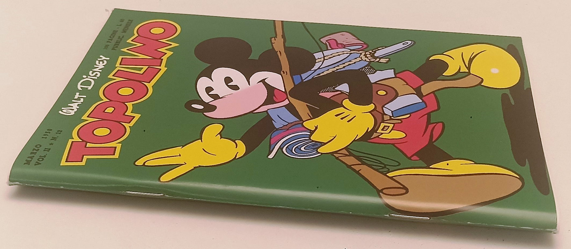 FD- TOPOLINO N.12 RISTAMPA ANASTATICA LIBRETTO -- DISNEY MONDADORI -- S - F25