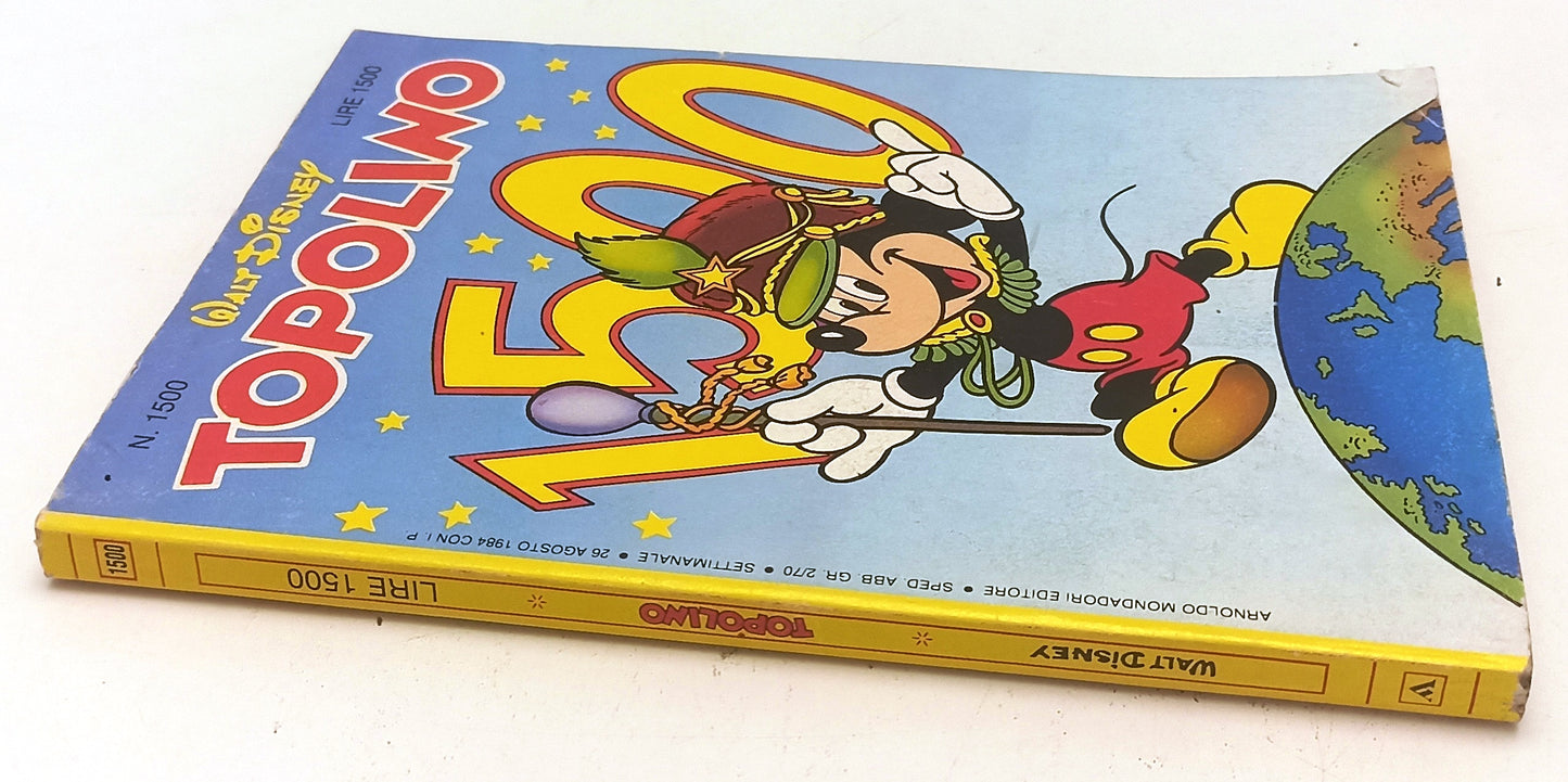 FD- TOPOLINO N.1500 CON 80 PAGINE SPECIALI -- DISNEY MONDADORI - 1984 - B - D25