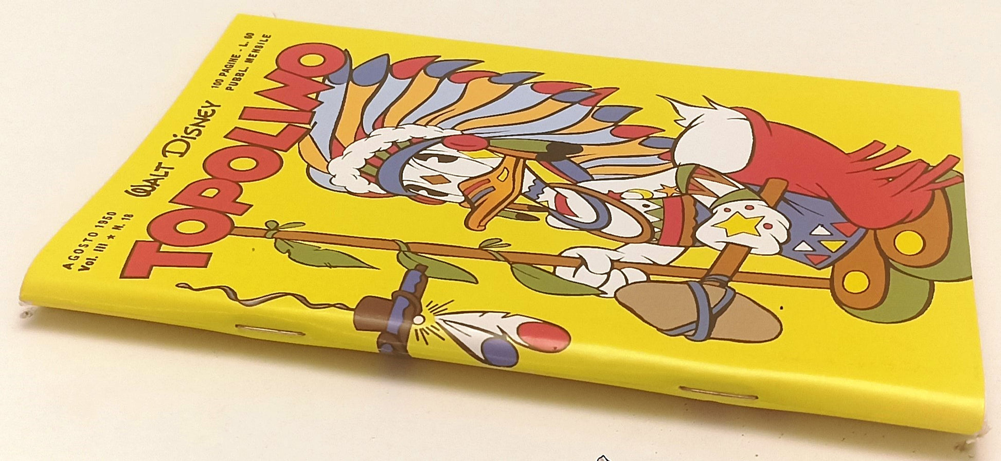 FD- TOPOLINO N.18 RISTAMPA ANASTATICA LIBRETTO -- DISNEY MONDADORI -- S - F25