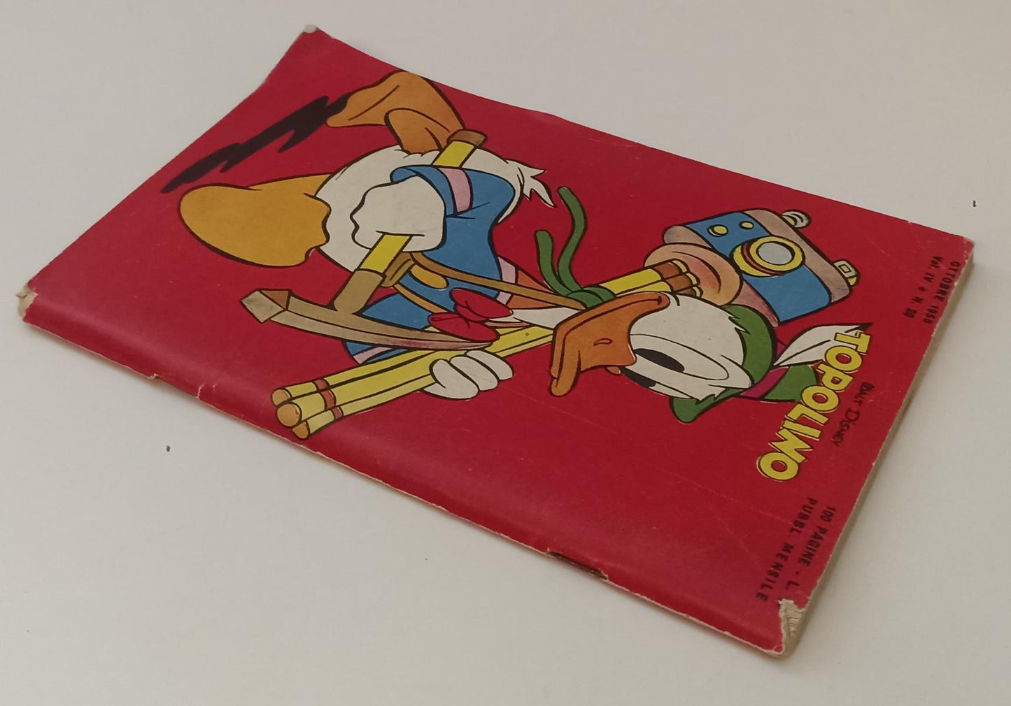 FD- TOPOLINO LIBRETTO N.20 ORIGINALE -- DISNEY MONDADORI - 1950 - S - Q23