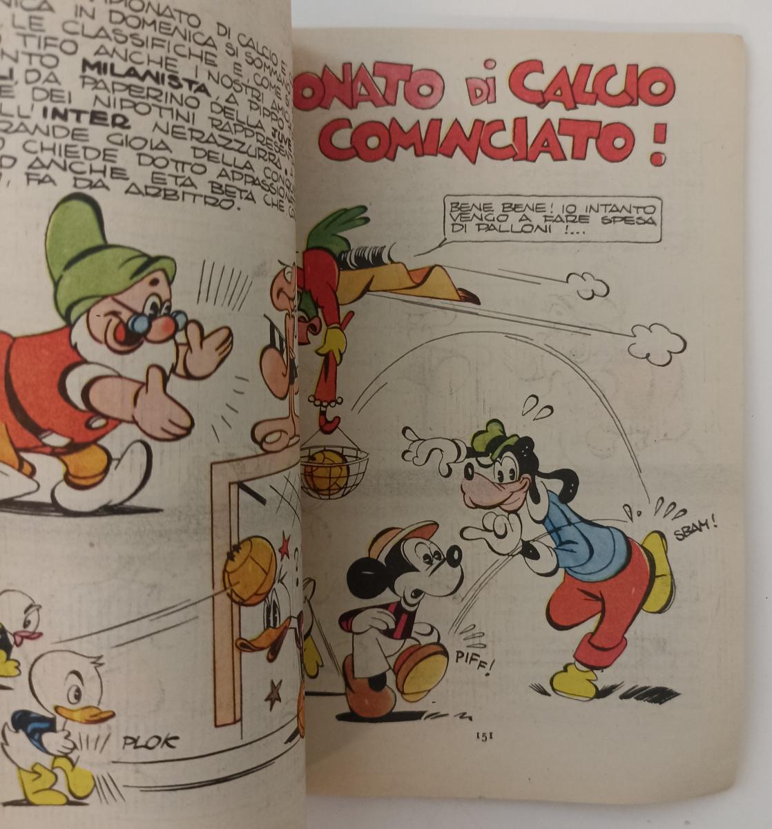 FD- TOPOLINO LIBRETTO N.20 ORIGINALE -- DISNEY MONDADORI - 1950 - S - Q23