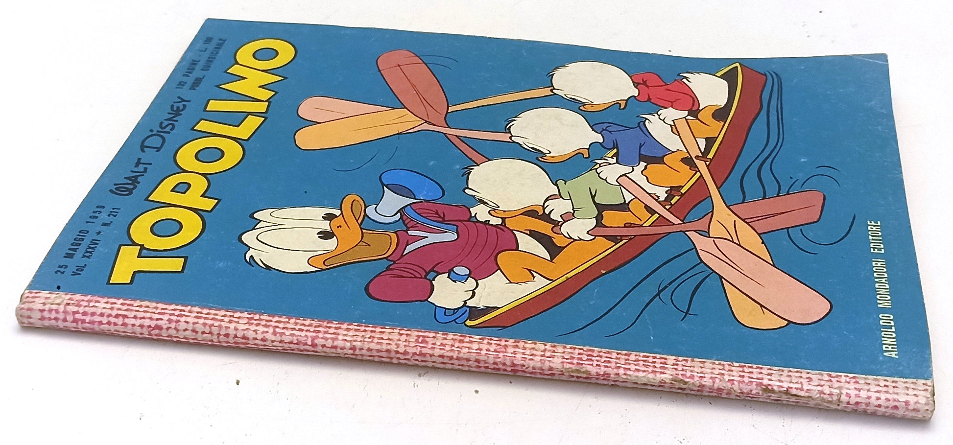 FD- TOPOLINO N.211 COMPLETO DI BOLLINO -- DISNEY MONDADORI - 1959 - B - D25