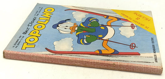 FD- TOPOLINO N.224 COMPLETO DI BOLLINO E FIGURINE -- DISNEY - 1959 - B - D25