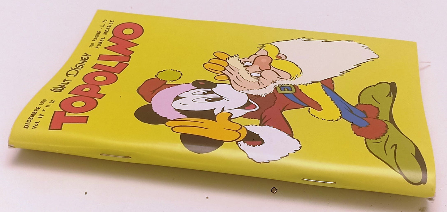 FD- TOPOLINO N.22 RISTAMPA ANASTATICA LIBRETTO -- DISNEY MONDADORI -- S - F25