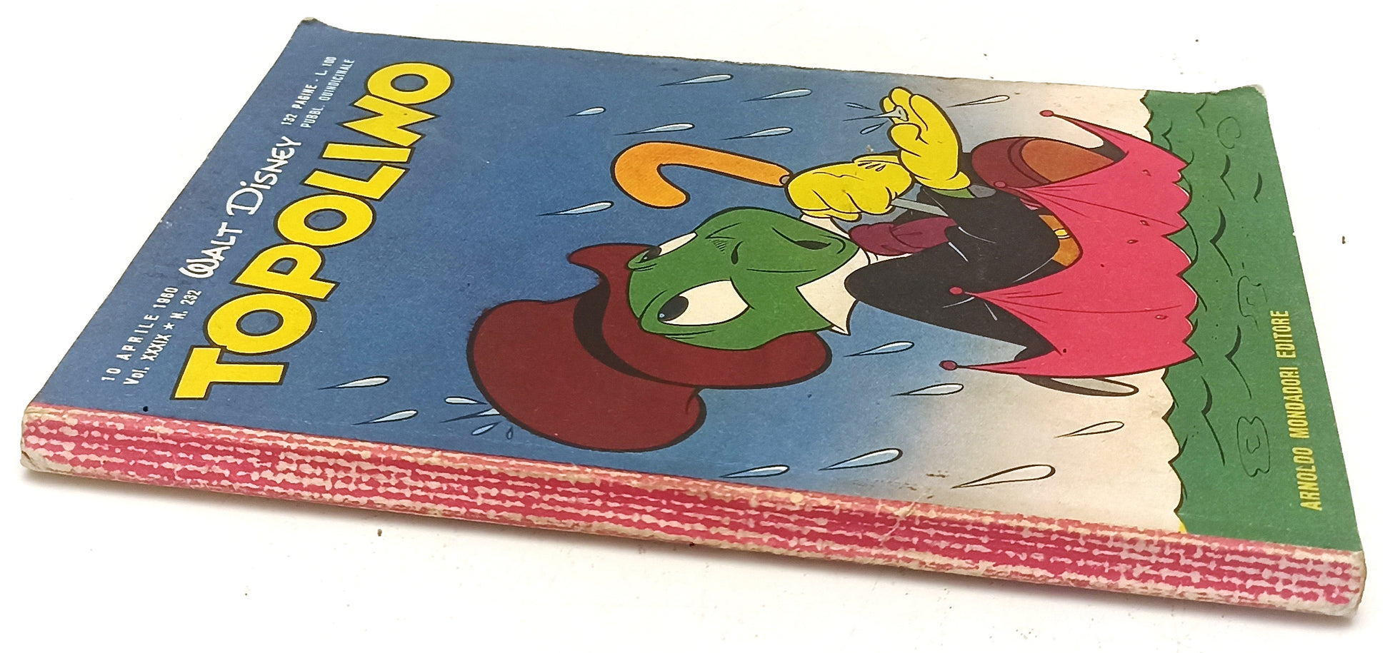 FD- TOPOLINO N.232 COMPLETO DI BOLLINO NO FIGURINE -- DISNEY - 1960 - B - D25