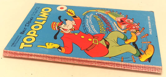 FD- TOPOLINO N.241 PUNTI E BOLLINO RIVARROSSI NO FIGURINE-- DISNEY- 1960- B- D25