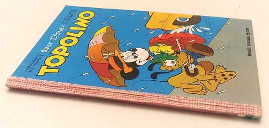 FD- TOPOLINO N.255 PUNTI BOLLINO RIVAROSSI NO FIGURINE -- DISNEY - 1960 - B- D25