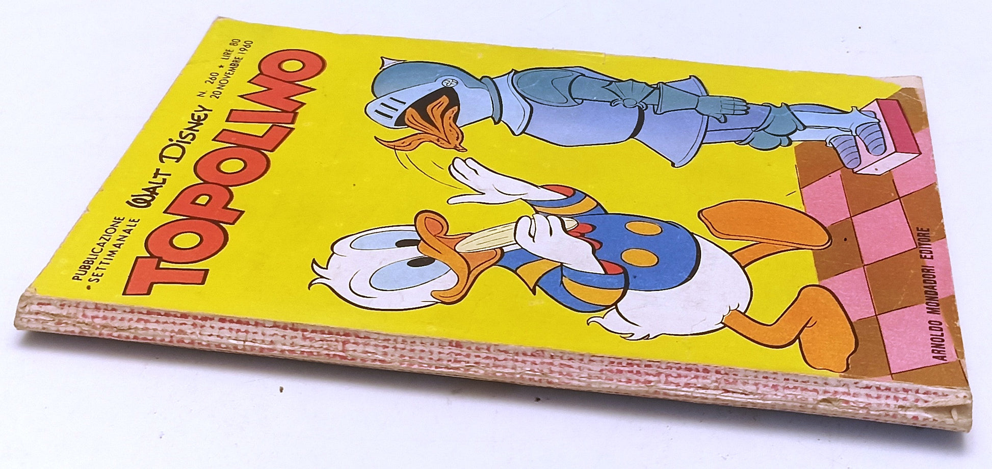 FD- TOPOLINO N.260 PUNTI BOLLINO RIVAROSSI E FIGURINE -- DISNEY - 1960 - B - D25