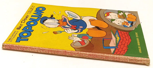 FD- TOPOLINO N.302 COMPLETO DI BOLLINO E FIGURINE - DISNEY- 1961- B- D25