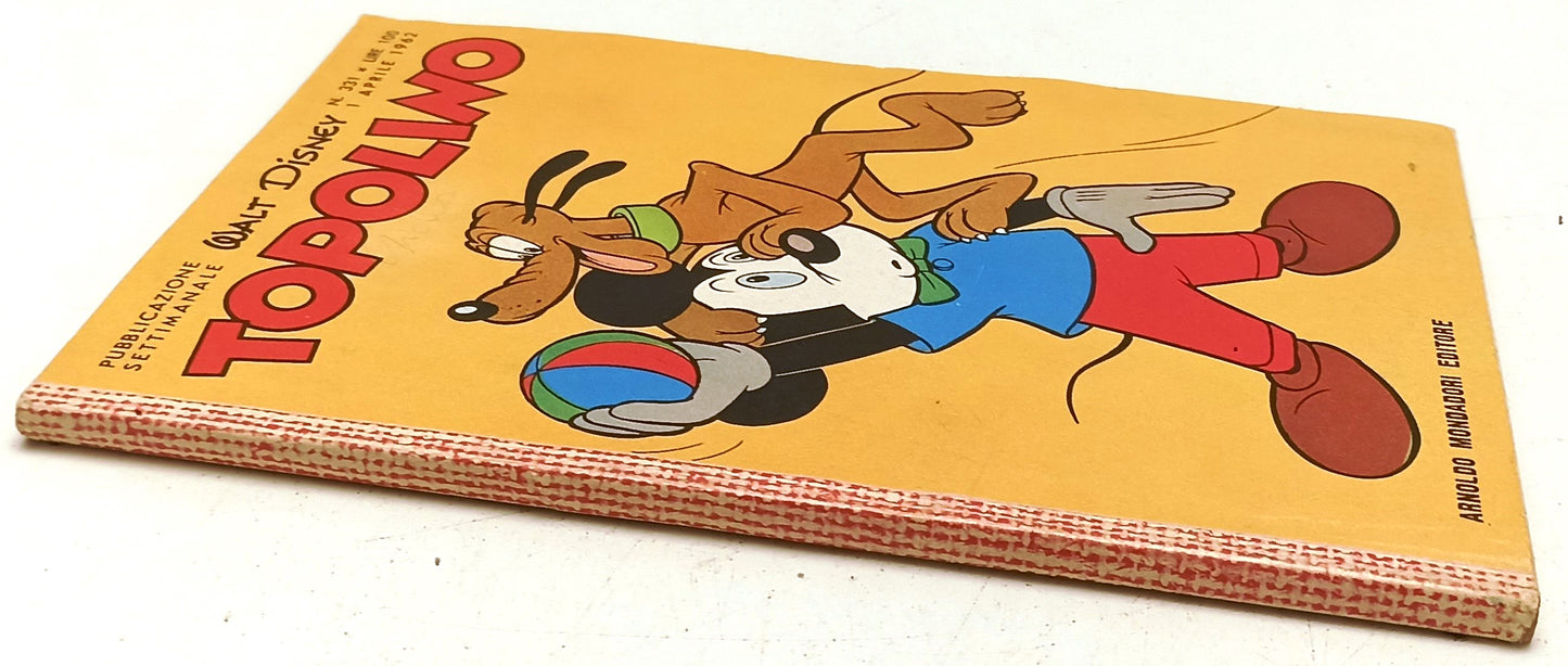 FD- TOPOLINO N.331 FIGURINE E BOLLINO E INSERTO SQUIBB- MONDADORI- 1962- B- F25