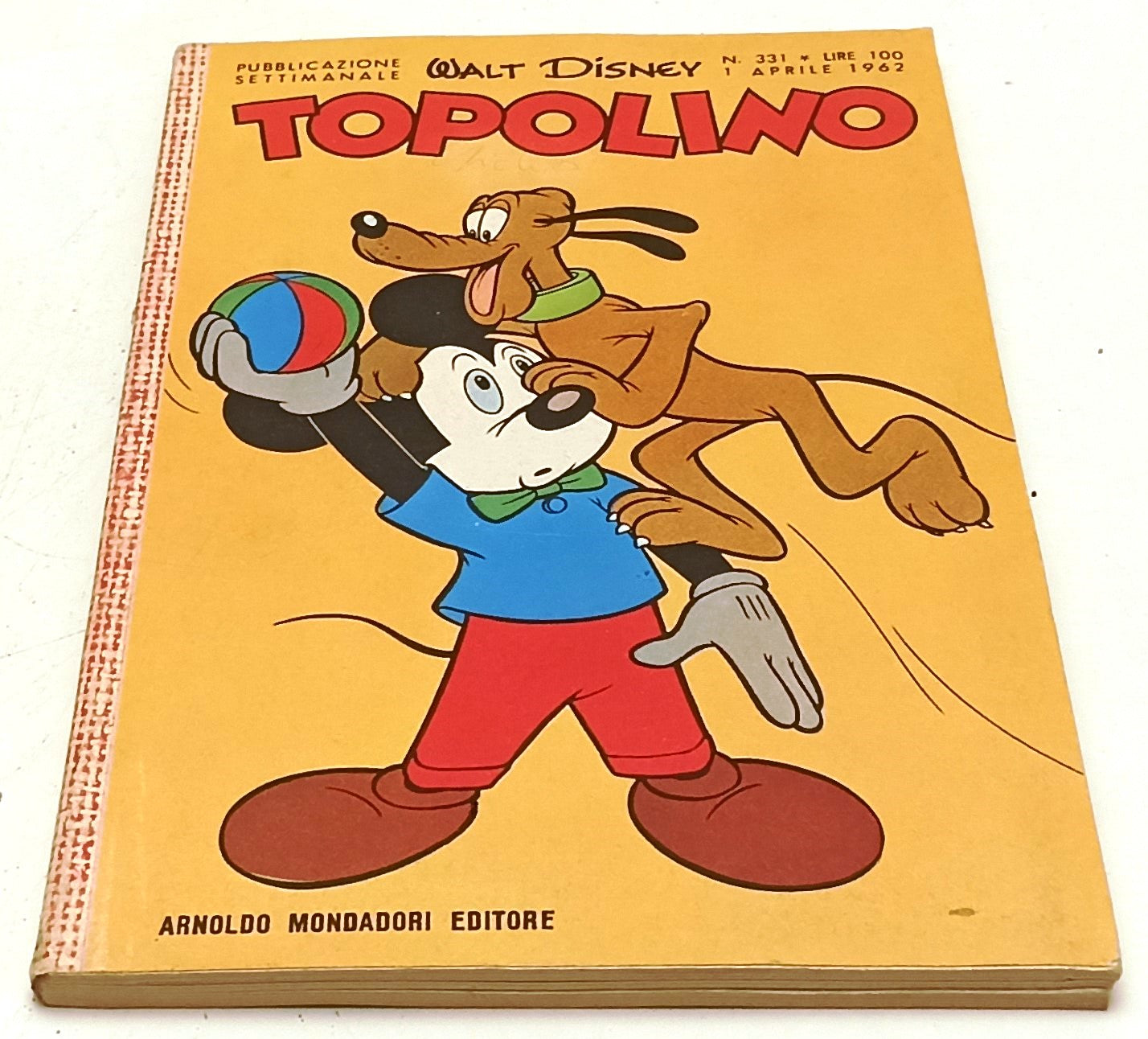 FD- TOPOLINO N.331 FIGURINE E BOLLINO E INSERTO SQUIBB- MONDADORI- 1962- B- F25