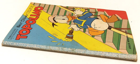 FD- TOPOLINO N.340 COMPLETO DI BOLLINO E FIGURINE -- DISNEY - 1962 - B - D25