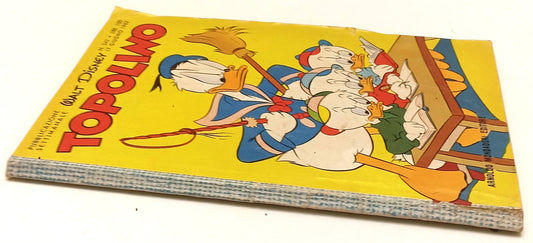 FD- TOPOLINO N.342 COMPLETO DI BOLLINO E FIGURINE - DISNEY - 1962 - B- D25