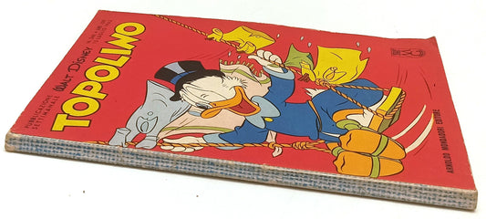 FD- TOPOLINO N.346 COMPLETO DI BOLLINO E FIGURINE -- DISNEY - 1962 - B - D25