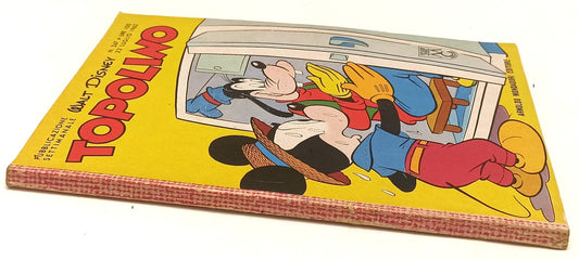 FD- TOPOLINO N.347 COMPLETO DI BOLLINO E FIGURINE -- DISNEY - 1962 - B - D25