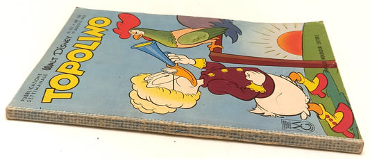 FD- TOPOLINO N.351 COMPLETO DI BOLLINO E FIGURINE -- DISNEY - 1962 - B - D25