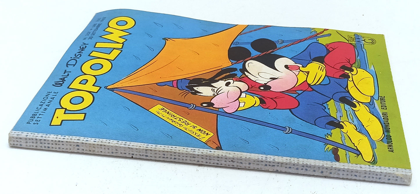 FD- TOPOLINO N.357 COMPLETO DI BOLLINO NO FIGURINE - DISNEY - 1962 - B - D25