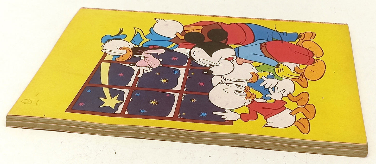 FD- TOPOLINO N.369 COMPLETO DI BOLLINO E FIGURINE- DISNEY MONDADORI- 1962- B-D25