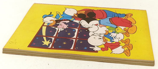 FD- TOPOLINO N.369 COMPLETO DI BOLLINO E FIGURINE- DISNEY MONDADORI- 1962- B-D25