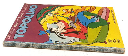 FD- TOPOLINO N.377 MANCANO BOLLINO E FIGURINE - DISNEY MONDADORI- 1963- B- D25